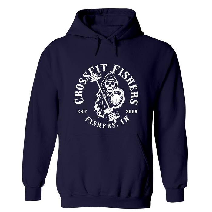Mens 2X-Large Classic Navy Hoodie
