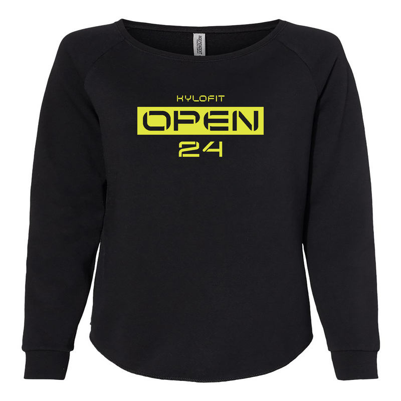 Womens 2X-Large Black CrewNeck