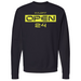 Mens 2X-Large Black Midweight Sweatshirt