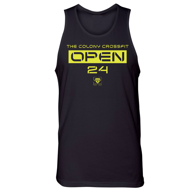 Mens 2X-Large Black Tank Top