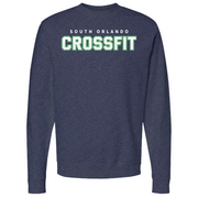 Mens 2X-Large Classic Navy Heather Sweatshirt