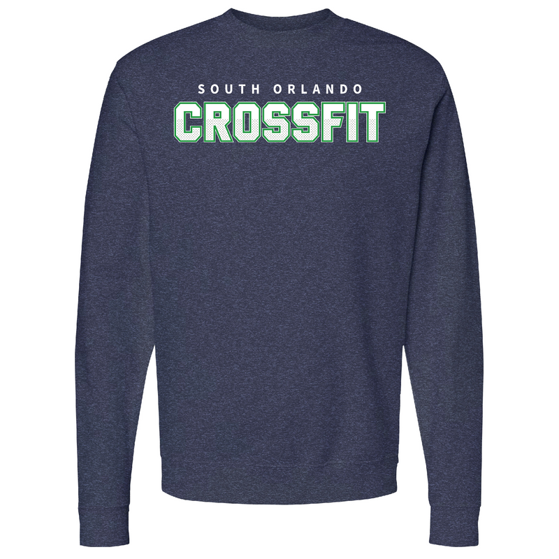 Mens 2X-Large Classic Navy Heather Sweatshirt