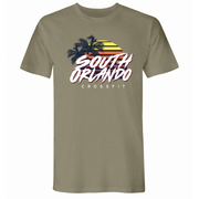 Mens 2X-Large Light Olive T-Shirt