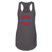 Womens 2X-Large Dark Gray Tank Top (Front Print Only)