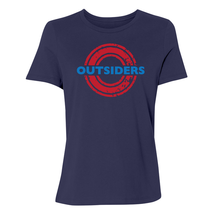 Womens 2X-Large Navy T-Shirt