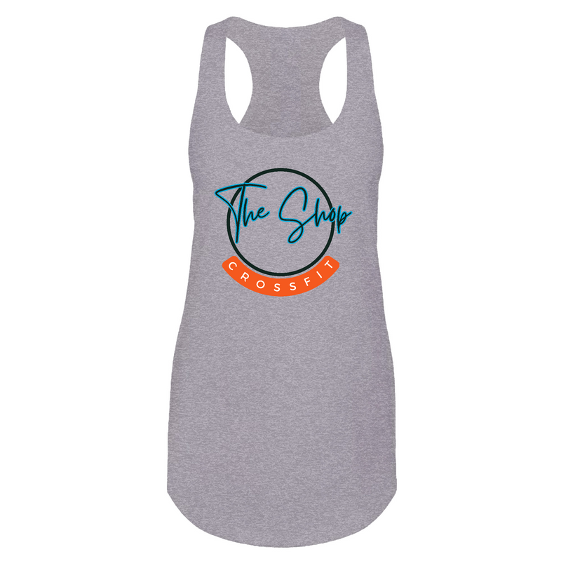 Womens 2X-Large Heather Gray Tank Top