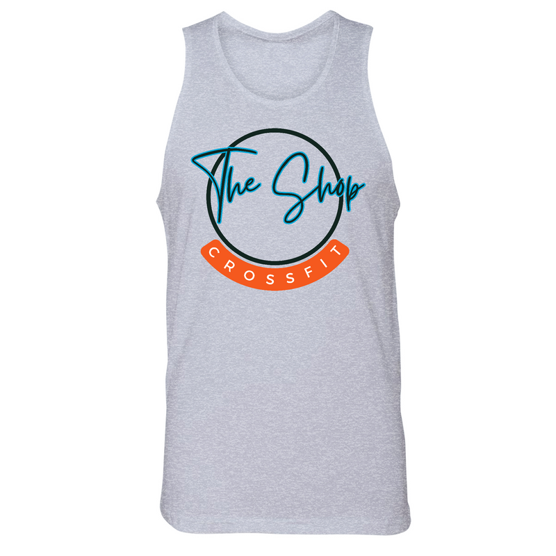 Mens 2X-Large Heather Gray Tank Top