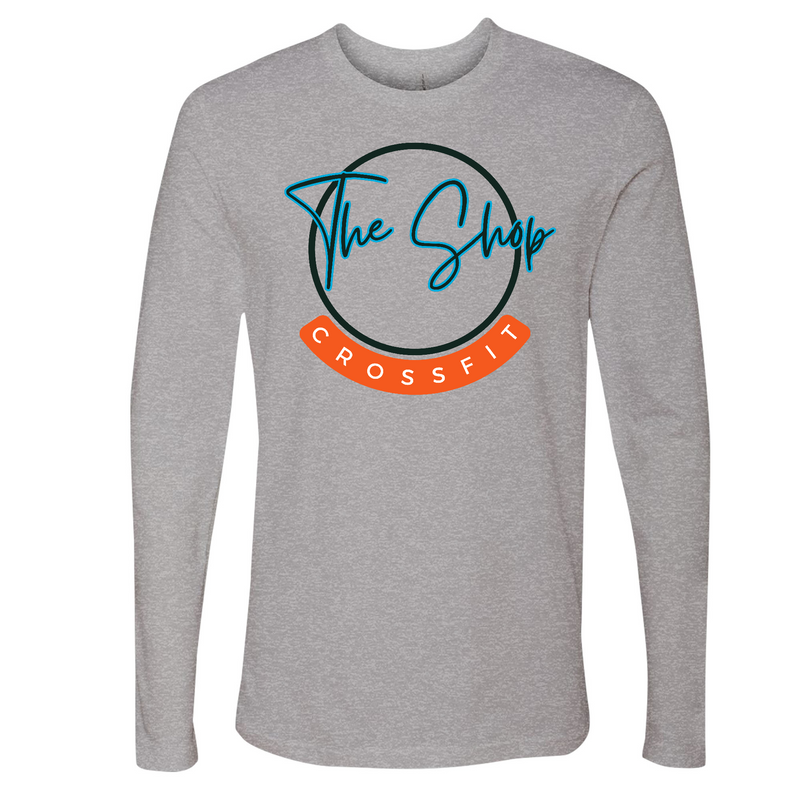 Mens 2X-Large Heather Gray Long Sleeve