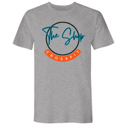 Mens 2X-Large Dark Heather Gray T-Shirt