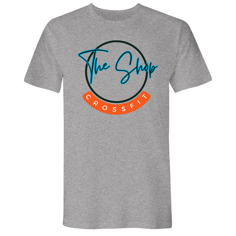Mens 2X-Large Dark Heather Gray T-Shirt