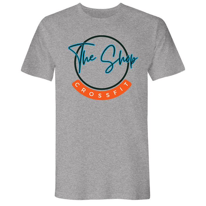 Mens 2X-Large Dark Heather Gray T-Shirt