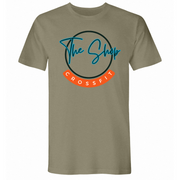 Mens 2X-Large Light Olive T-Shirt