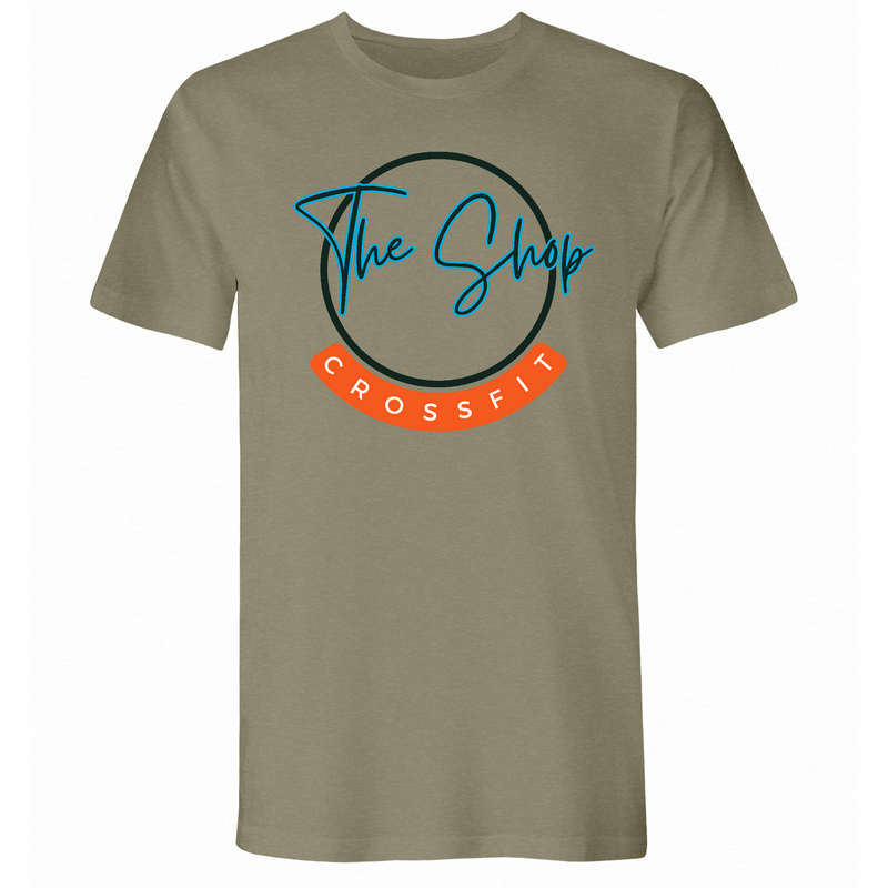 Mens 2X-Large Light Olive T-Shirt