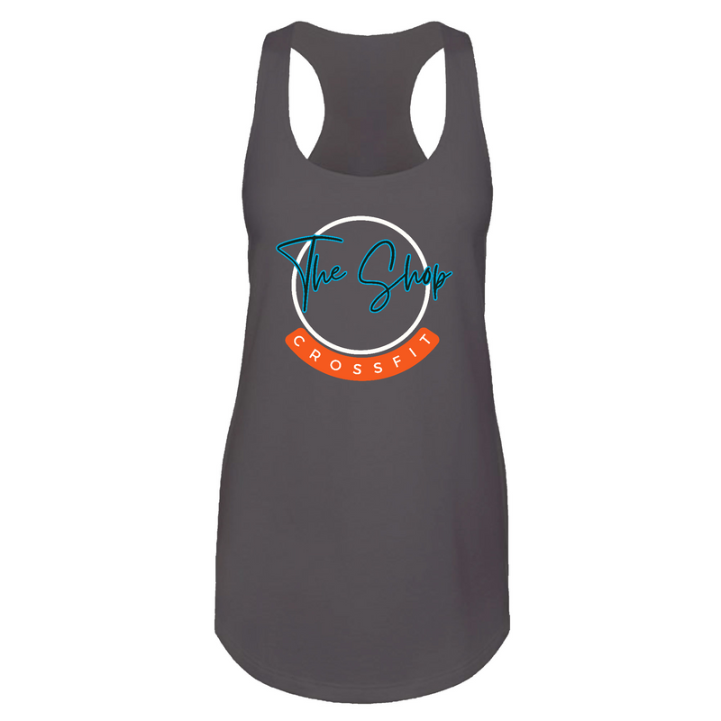 Womens 2X-Large Dark Gray Tank Top