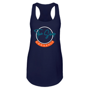 Womens 2X-Large Midnight Navy Tank Top