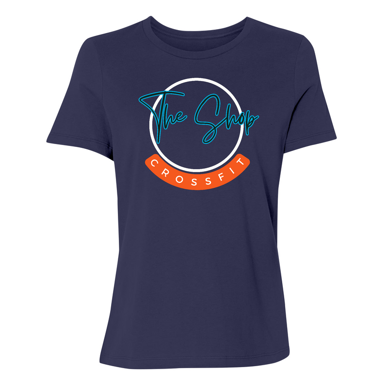 Womens 2X-Large Navy Womens T-Shirt