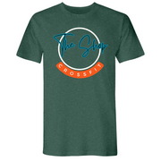 Mens 2X-Large Heather Forest Green T-Shirt