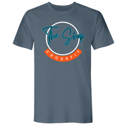 Mens 2X-Large Indigo T-Shirt