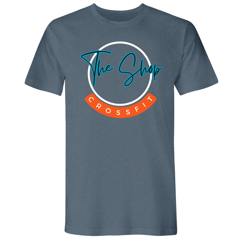 Mens 2X-Large Indigo T-Shirt