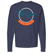 Mens 2X-Large Classic Navy Heather Sweatshirt