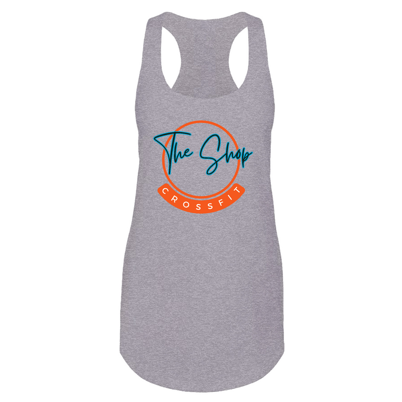 Womens 2X-Large Heather Gray Tank Top