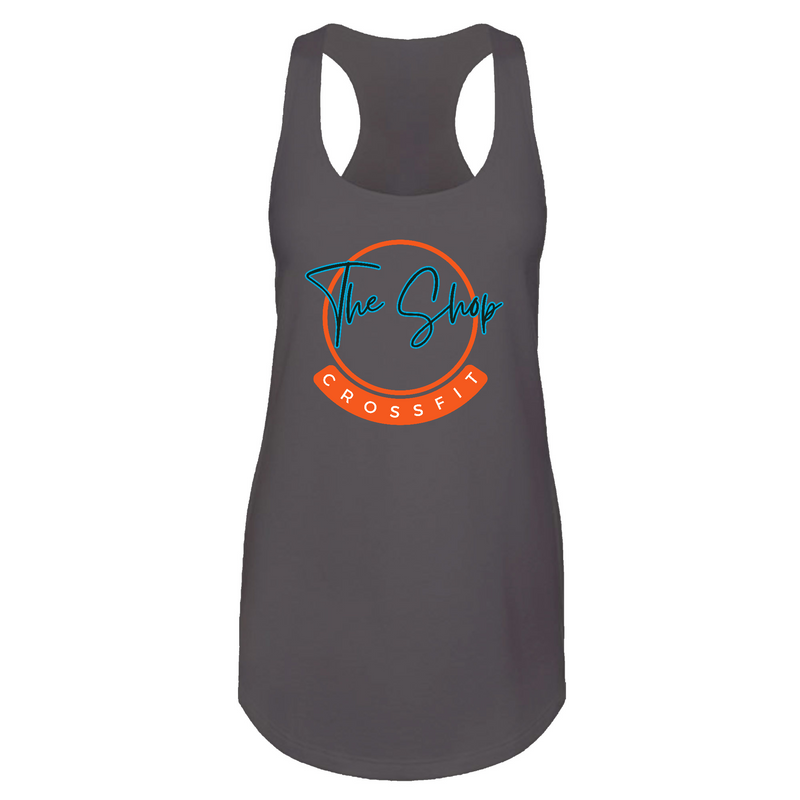 Womens 2X-Large Dark Gray Tank Top