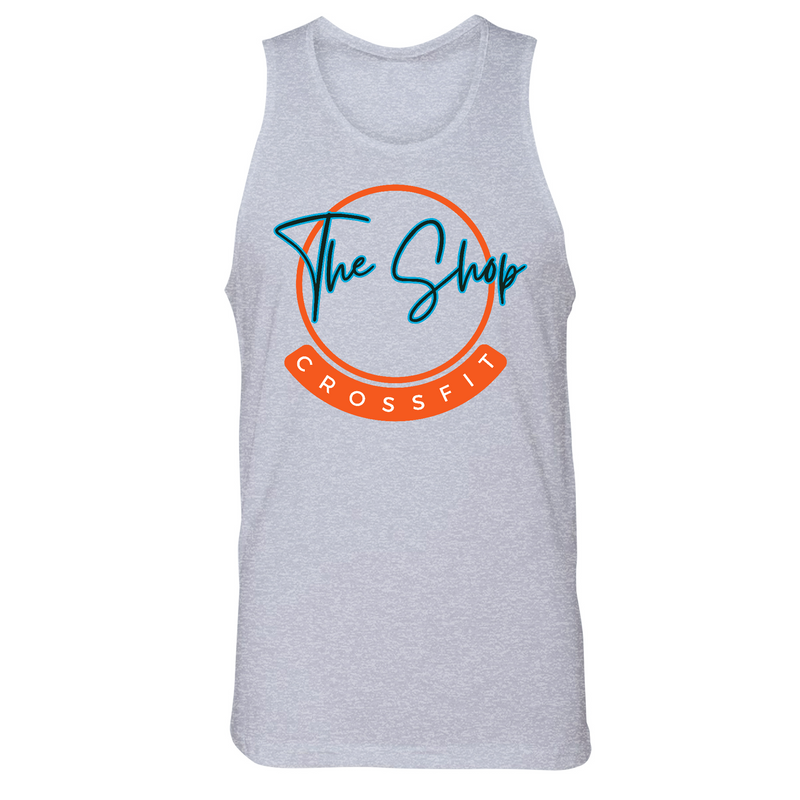 Mens 2X-Large Heather Gray Tank Top