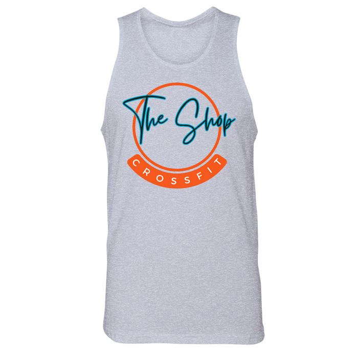 Mens 2X-Large Heather Gray Tank Top