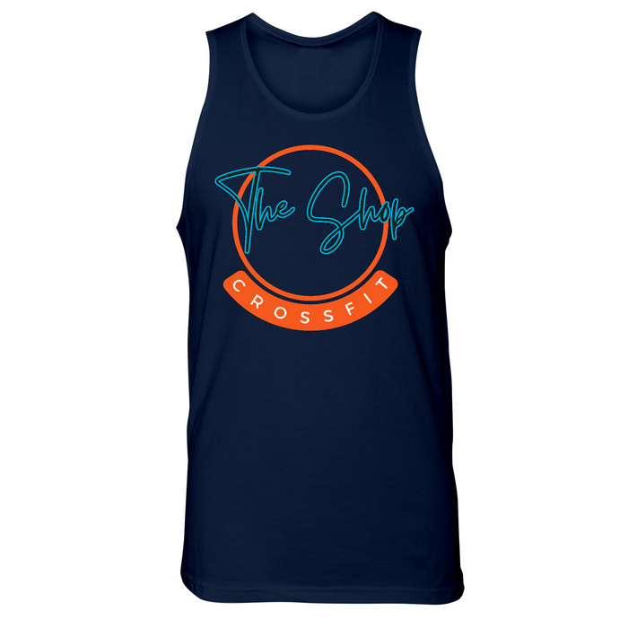 Mens 2X-Large Midnight Navy Tank Top