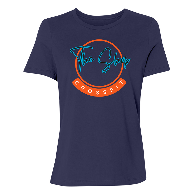 Womens 2X-Large Navy Womens T-Shirt