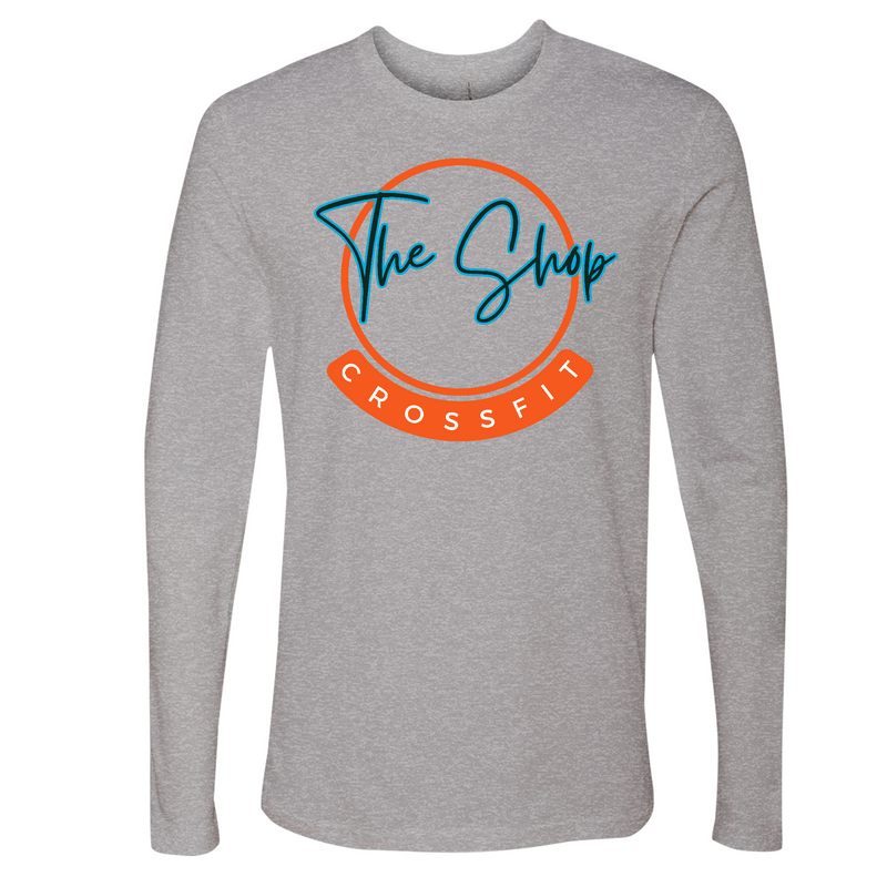 Mens 2X-Large Heather Gray Long Sleeve