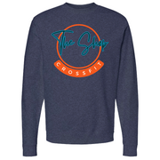 Mens 2X-Large Classic Navy Heather Sweatshirt