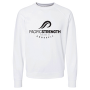 Mens 2X-Large WHITE CrewNeck