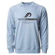 Mens 2X-Large MISTY_BLUE CrewNeck