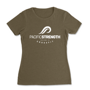 Womens 2X-Large MILITARY_GREEN T-Shirt