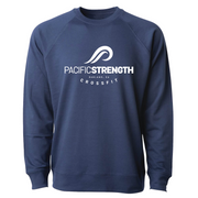 Mens 2X-Large INDIGO CrewNeck