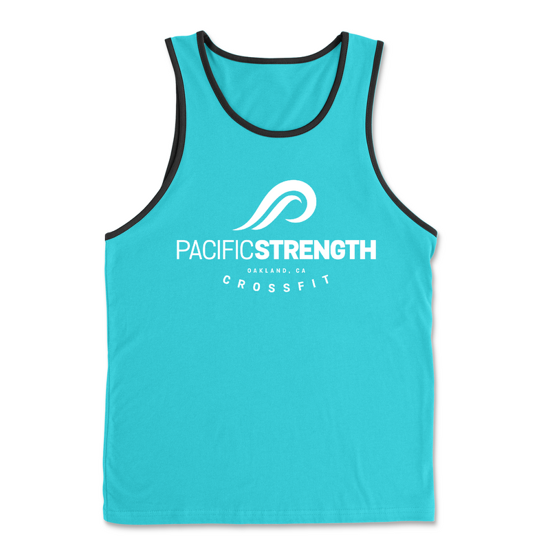 Mens 2X-Large TAHITI_BLUE Tank Top