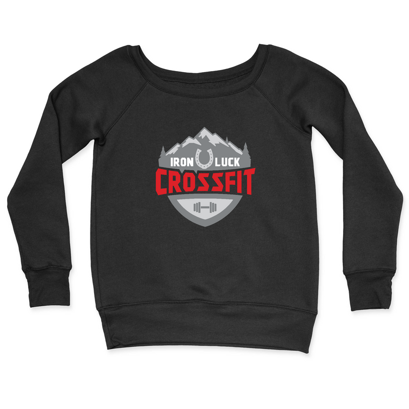 Womens 2X-Large BLACK CrewNeck