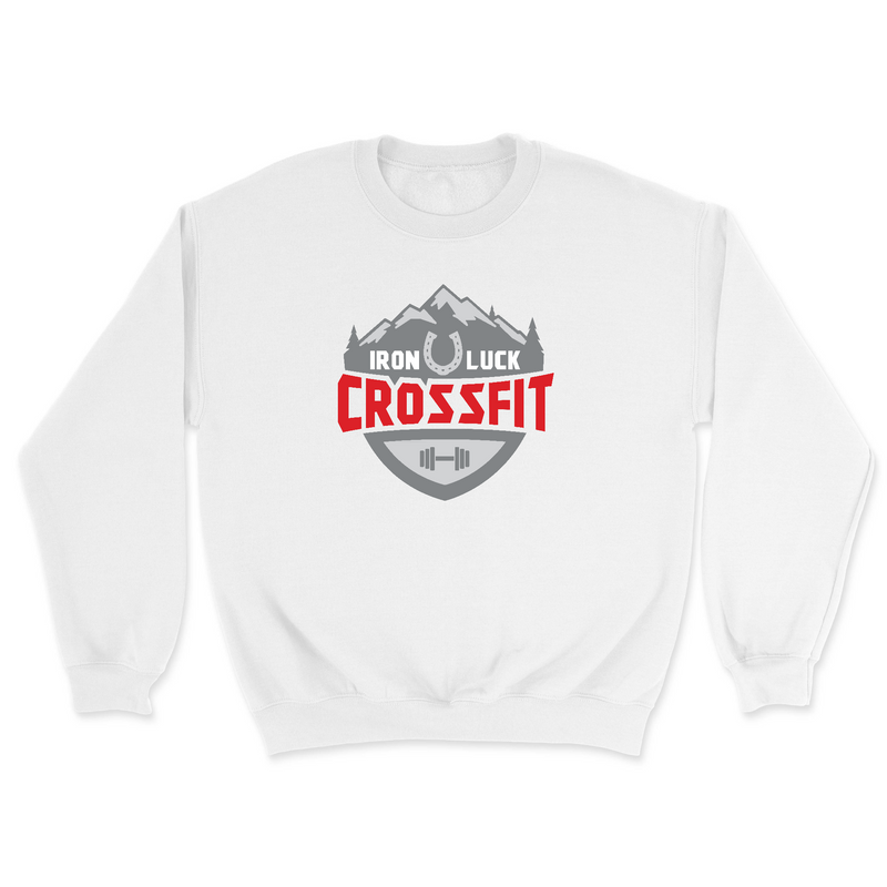 Mens 2X-Large WHITE Midweight Sweatshirt