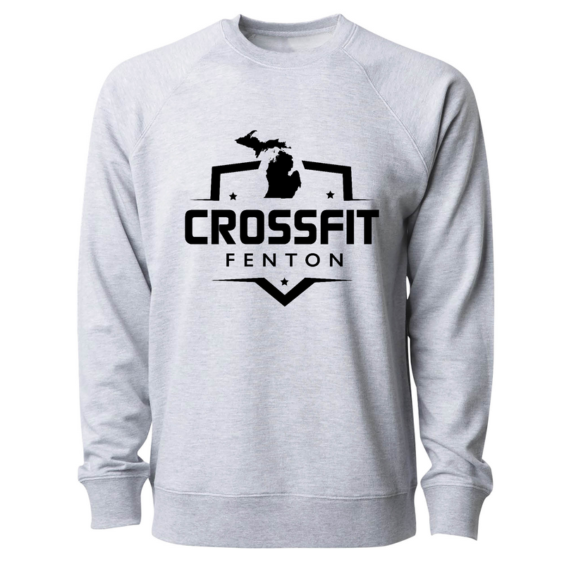 Mens 2X-Large ATHLETIC_HEATHER CrewNeck