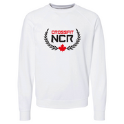 Mens 2X-Large WHITE CrewNeck