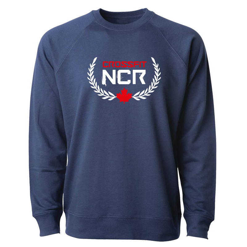 Mens 2X-Large INDIGO CrewNeck