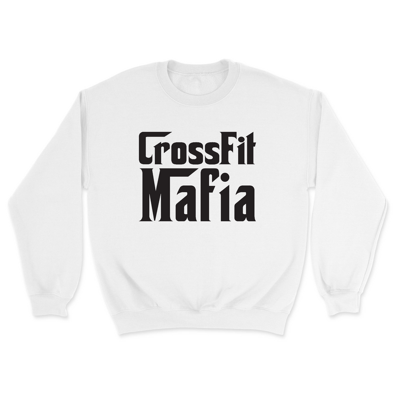 Mens 2X-Large WHITE Midweight Sweatshirt