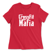 Womens 2X-Large RED Relaxed Jersey T-Shirt