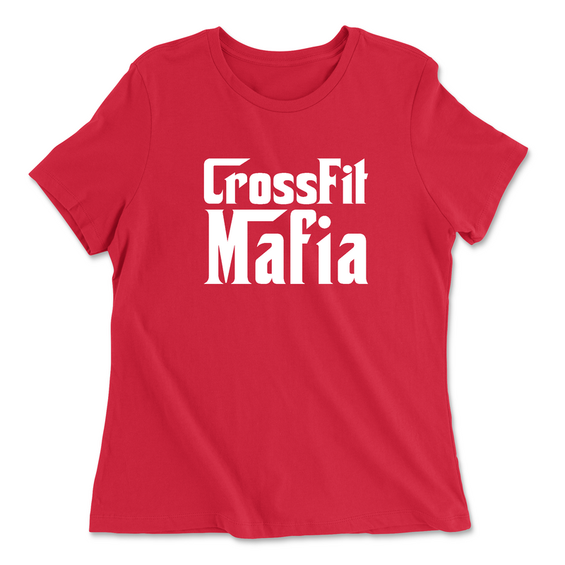 Womens 2X-Large RED Relaxed Jersey T-Shirt