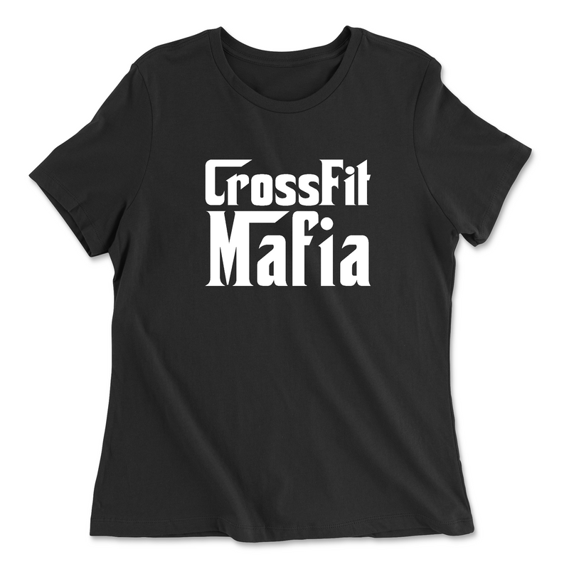 Womens 2X-Large BLACK Relaxed Jersey T-Shirt