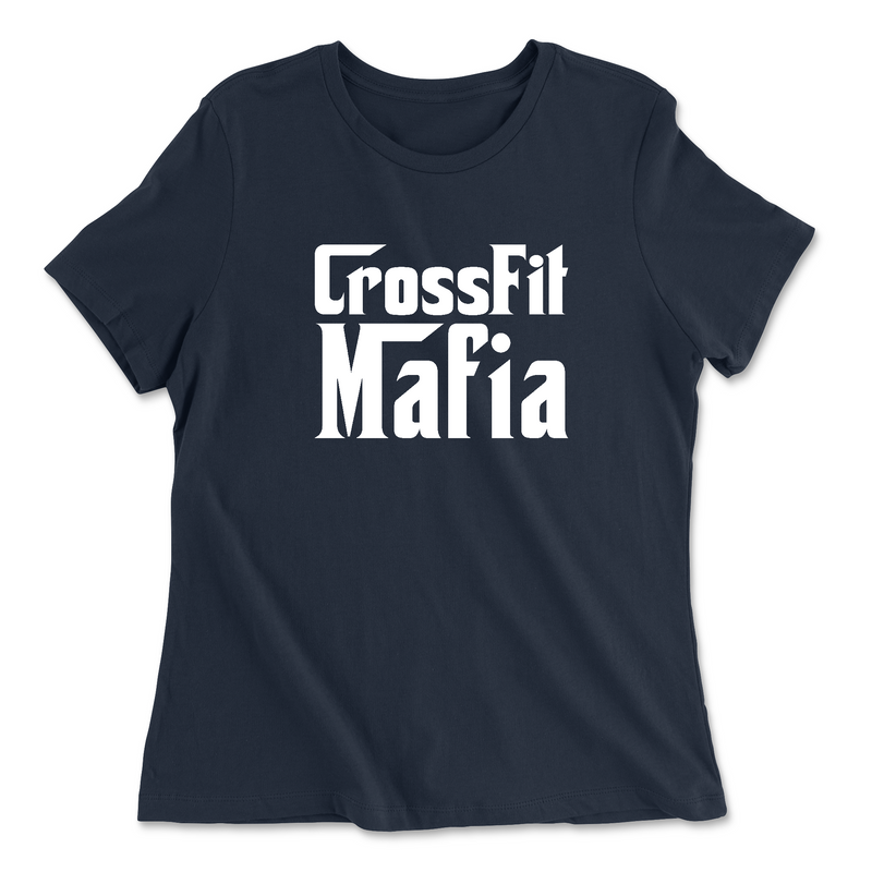 Womens 2X-Large NAVY Relaxed Jersey T-Shirt