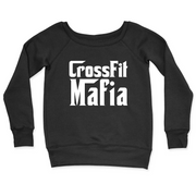 Womens 2X-Large BLACK CrewNeck