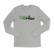 Mens 2X-Large HEATHER_GRAY Long Sleeve