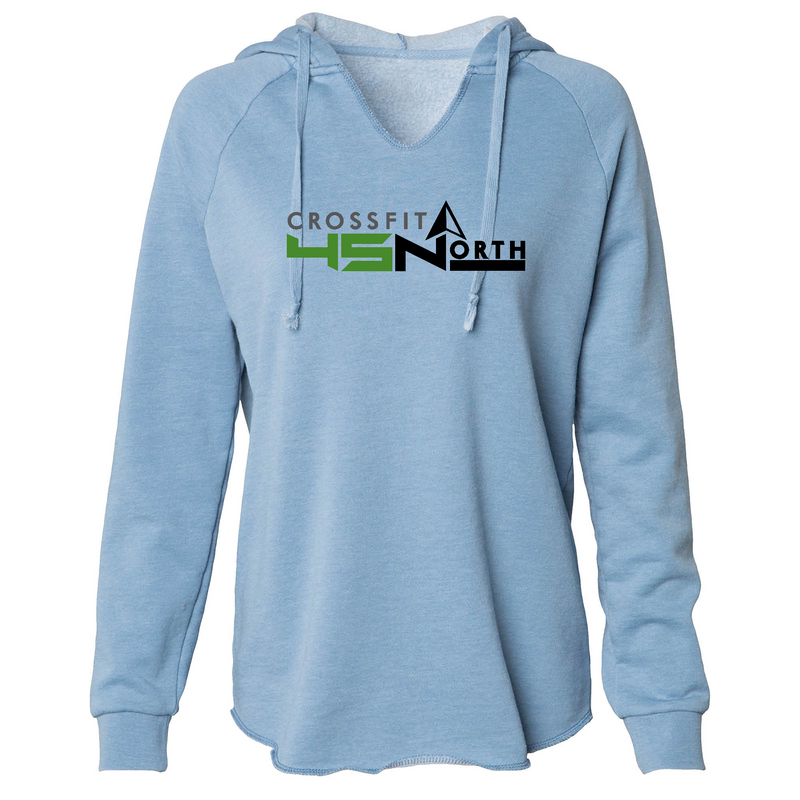 Womens 2X-Large MISTY_BLUE Hoodie